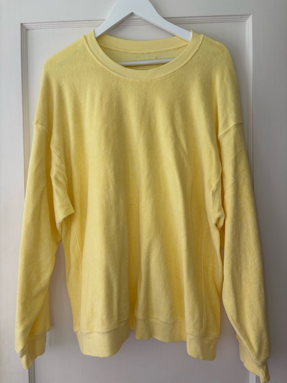 Daily Drills Pale Yellow Crewneck Sweatshirt SET
